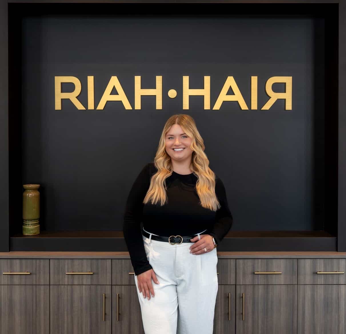 Carlie, hair stylist at RIAH•HAIR