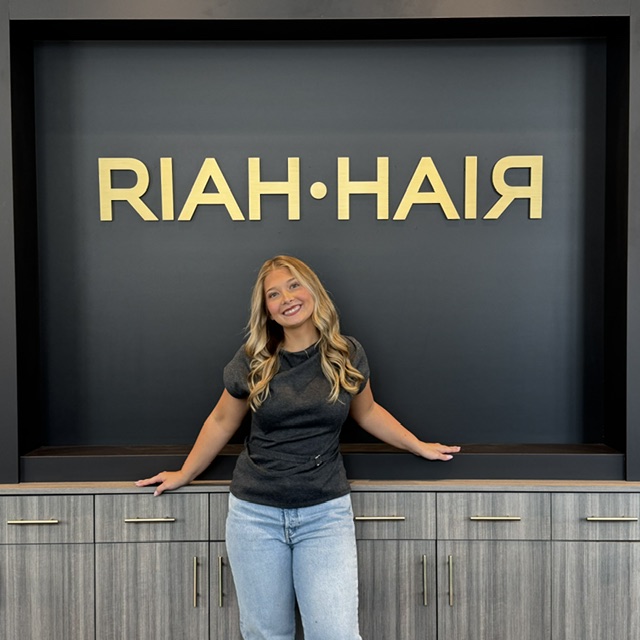 Isabelle, hair stylist at RIAH•HAIR